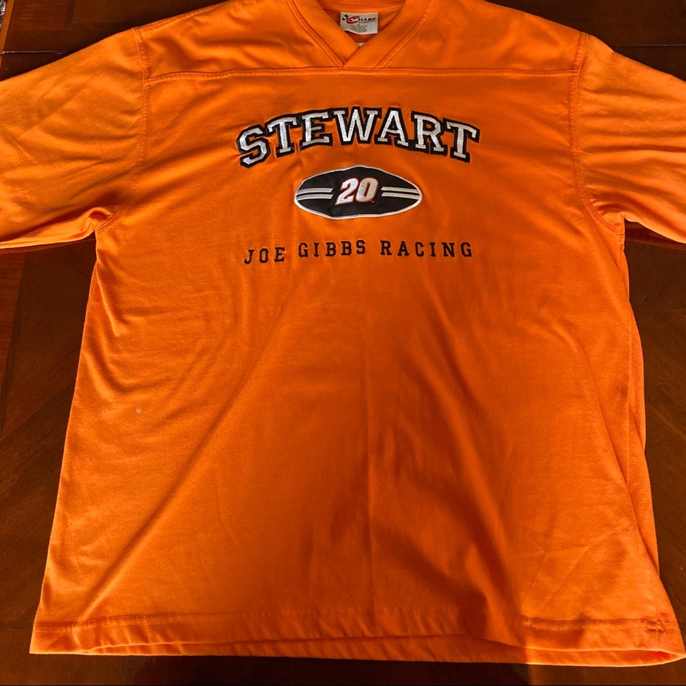 Tony Steward/Joe Gibbs collectible shirt